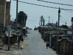 Typical street view within Alexandra