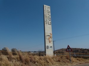 The road to Sterkfontein