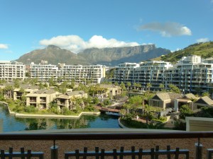 View of Table Mountain from my balcony
